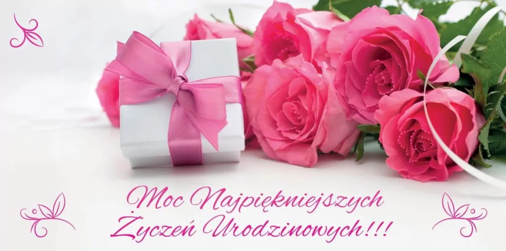 Karnet Flowers Urodziny wzór nr 7 - tantis.pl