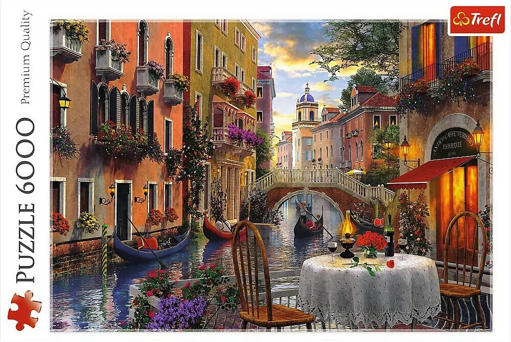 Puzzle 6000 Romantyczna kolacja 65003 - tantis.pl