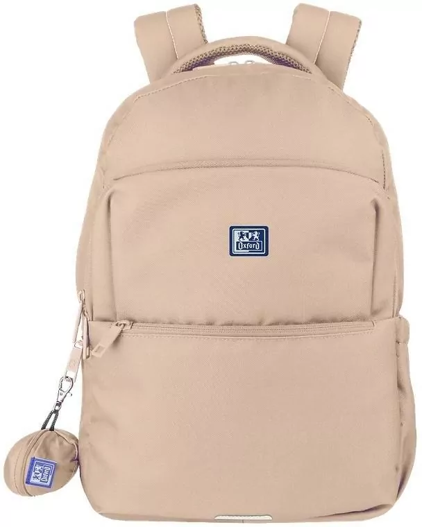 Plecak szkolny B-Ready beżowy OXFORD - tantis.pl