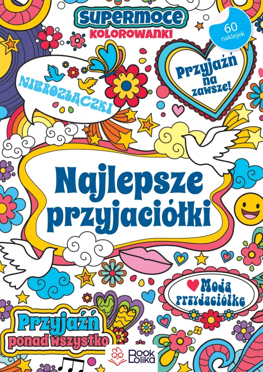 Najlepsze przyjaciółki. SuperMoce kolorowanki - tantis.pl