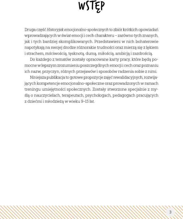 Historyjki emocjonalno-społeczne z kartami pracy 2 - tantis.pl