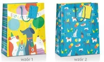 Torba prezentowa Kids 45x33x10cm MIX - tantis.pl