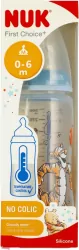 NUK. First Choice. Butelka ze smoczkiem. 300 ml. 0-6 miesięcy. Tygrysek