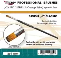 Pędzelek płaski high quality classic rozm 6 - tantis.pl