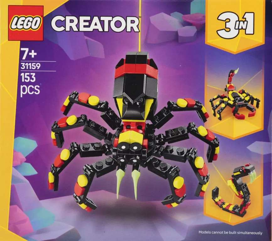 LEGO(R) CREATOR. Dzikie zwierzęta pająk - tantis.pl