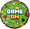 Balon foliowy Minecraft Game On 45cm - tantis.pl