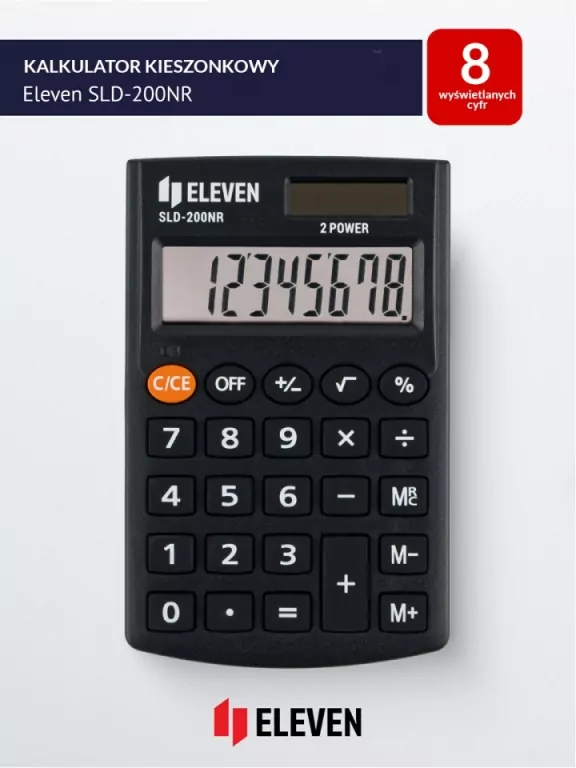 Kalkulator Elev SLD-200NR - tantis.pl