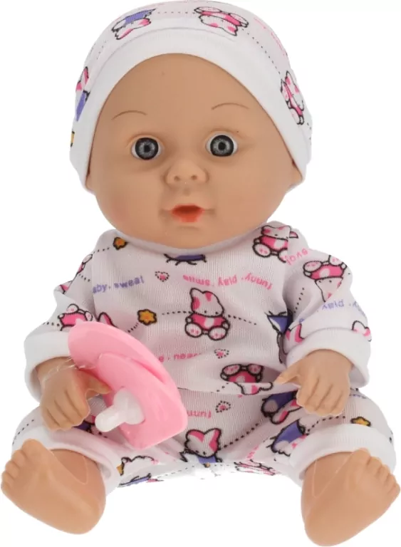 Lalka Nella bobas w nosidełku 20 cm, mix - tantis.pl