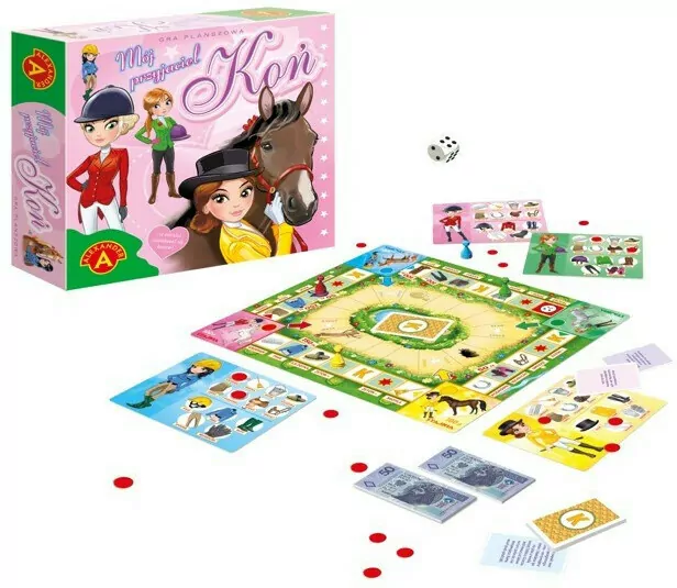 Mój Przyjaciel Koń. Gra planszowa - tantis.pl