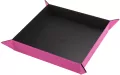 Gamegenic: Magnetic Dice Tray - Square - Black/Pink - tantis.pl