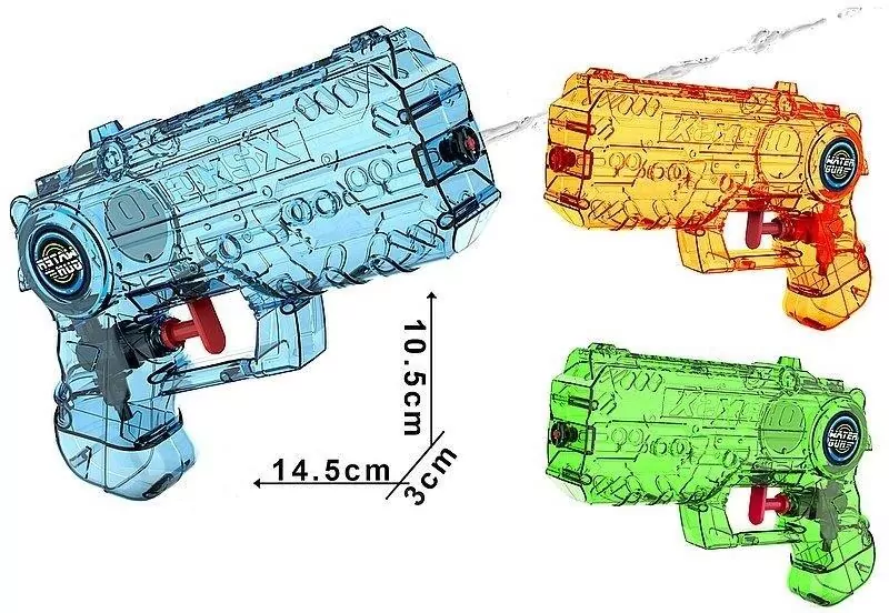 Pistolet na wodę 22cm MIX - tantis.pl