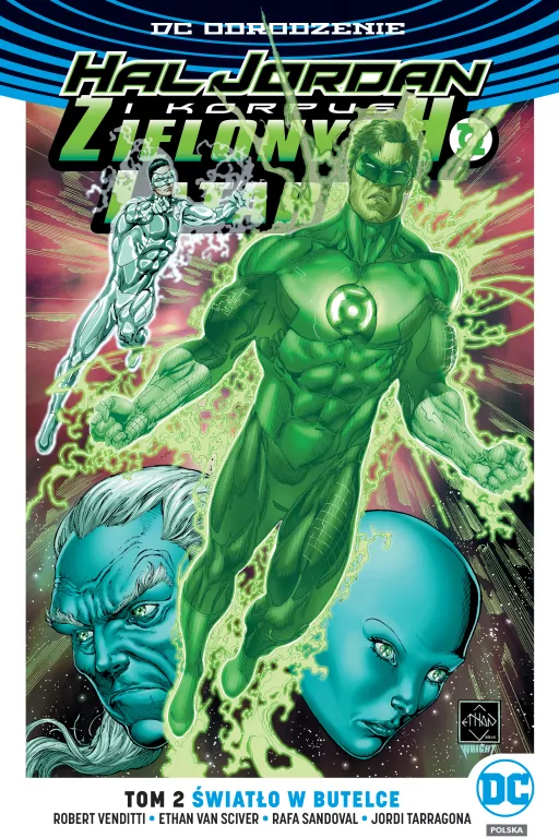 Światło w butelce. Hal Jordan i Korpus Zielonych Latarni. Tom 2 - tantis.pl