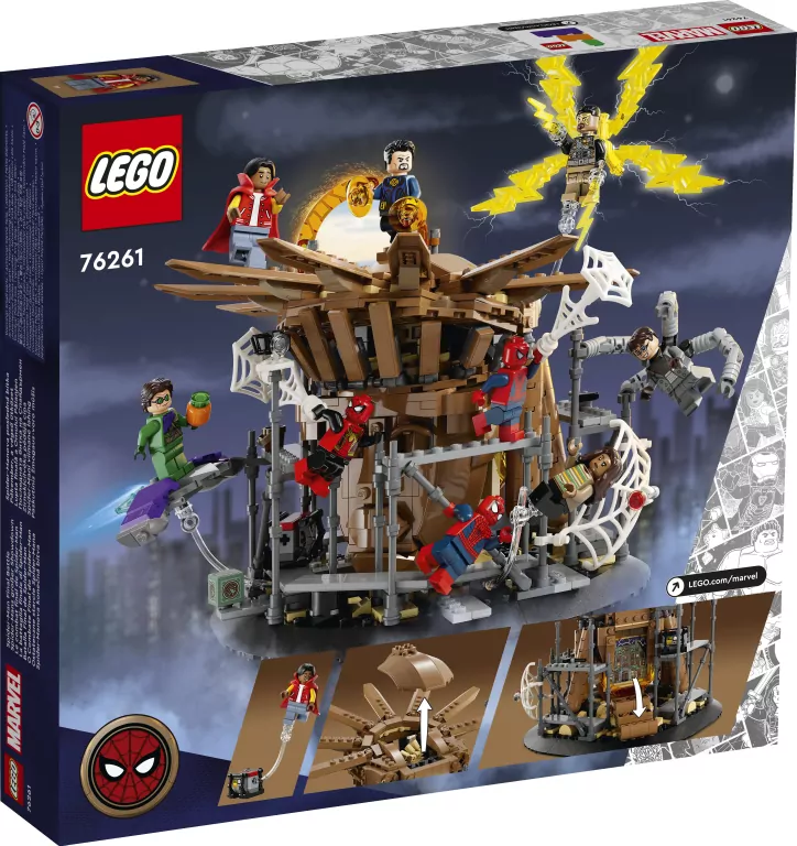 LEGO® Super Heroes Marvel. Ostateczne starcie Spider-Mana. 76261 - tantis.pl