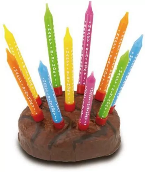 Świeczki Happy Birtday z podstawkami - tantis.pl