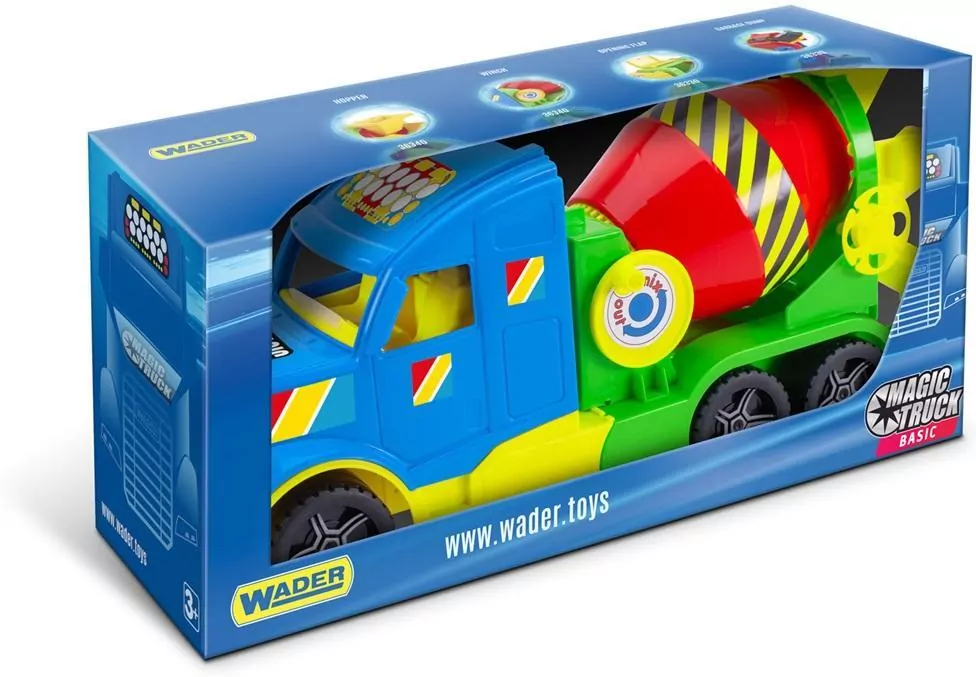 Magic Truck Basic Betoniarka - tantis.pl