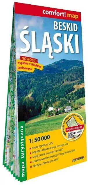 Comfort! map Beskid Śląski 1:50 000 - tantis.pl
