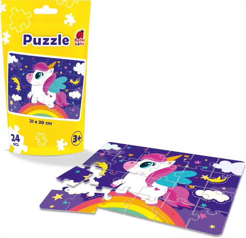 Puzzle edukacyjne - Jednorożec - tantis.pl
