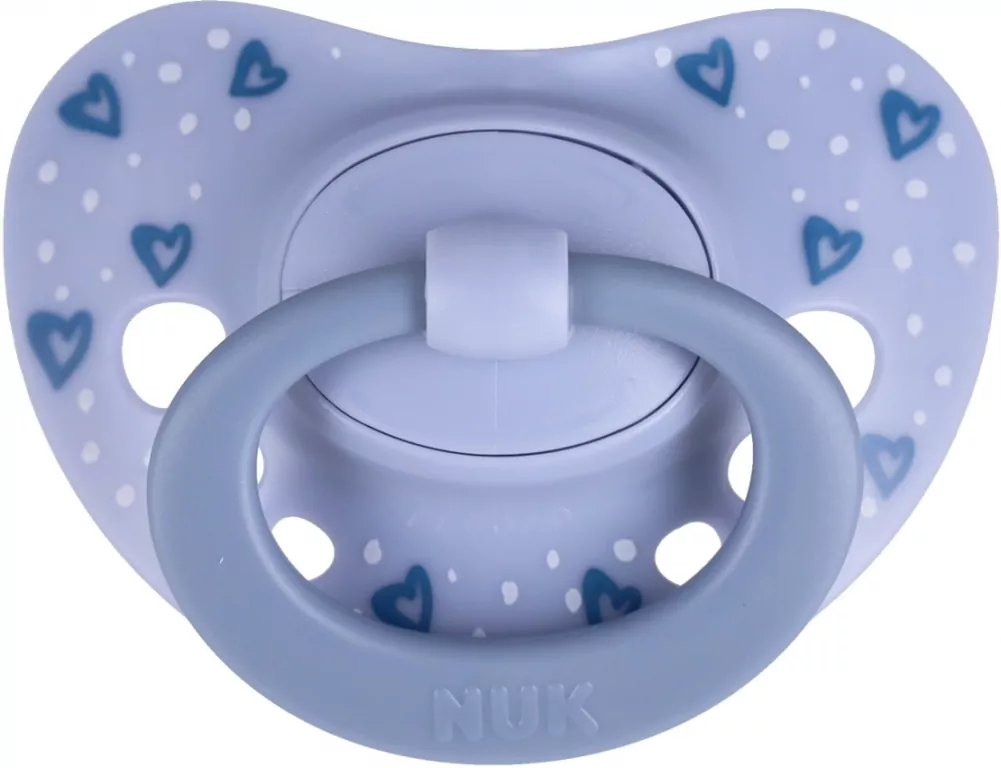 NUK. First Choice. Smoczek. 2 sztuki. 0-6 miesięcy. Niebieski - tantis.pl
