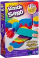 Kinetic Sand. Piasek kinetyczny. Zestaw tęczowych narzędzi - tantis.pl