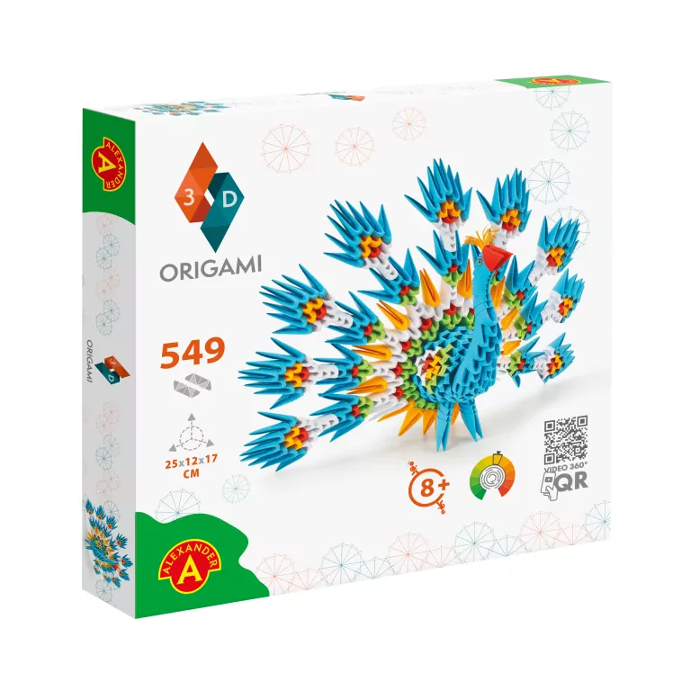 Origami 3D. Paw - tantis.pl