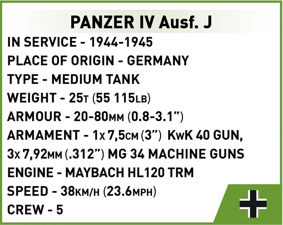 Historical Collection World War II Panzer IV Ausf. - tantis.pl