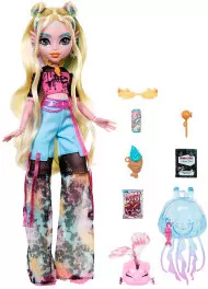 Monster High Lagoona Blue Lalka podstawowa HXH75 - tantis.pl