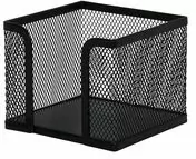Pojemnik na karteczk metalowy czarny - tantis.pl