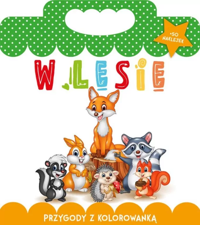 W lesie. Przygody z kolorowanką - tantis.pl