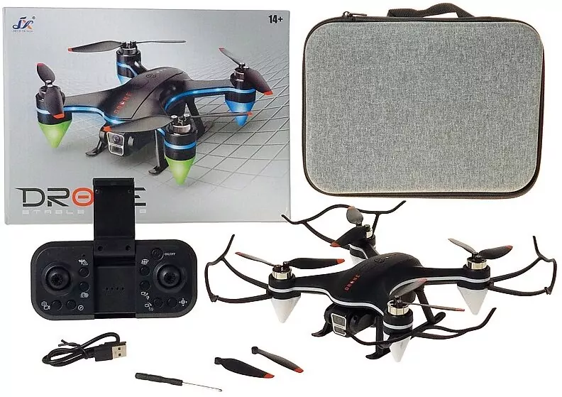 Quadrocopter R/C kabel USB światło - tantis.pl