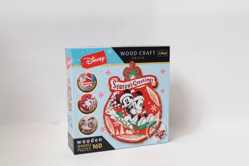 Puzzle drewniane 160. Świąteczna przygoda. 20192 - tantis.pl