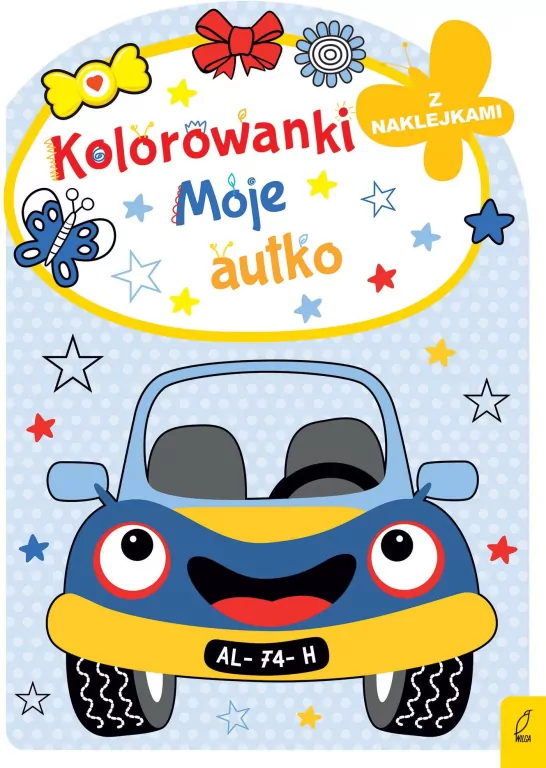 Kolorowanka z naklejkami. Moje autko - tantis.pl