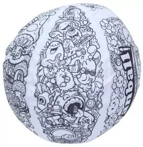 Piłka zielona 28cm - tantis.pl
