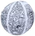 Piłka zielona 28cm - tantis.pl