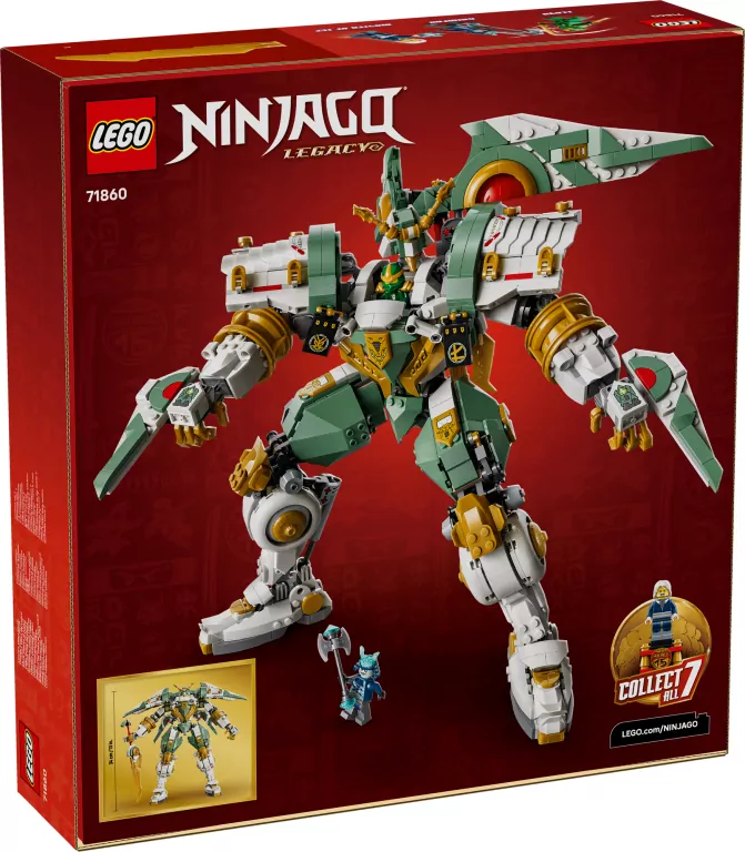 LEGO® Tytanowy mech Lloyda — 15. rocznica 71860 - tantis.pl