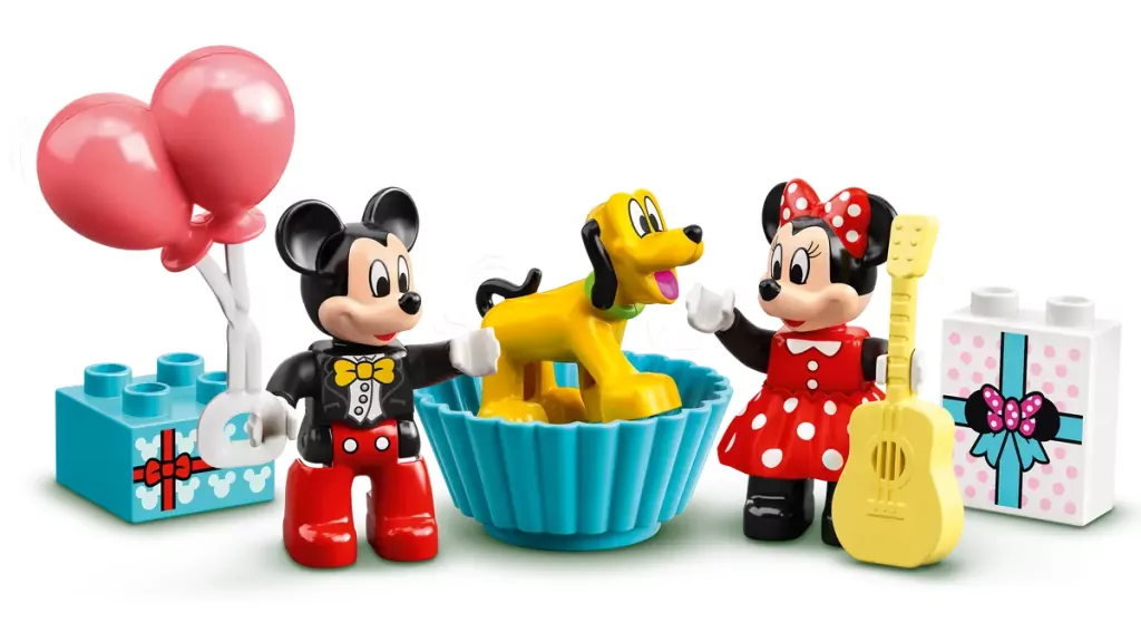 LEGO® DUPLO® l Disney. 10941 Urodzinowy pociąg myszek Miki i Minnie 10941 - tantis.pl