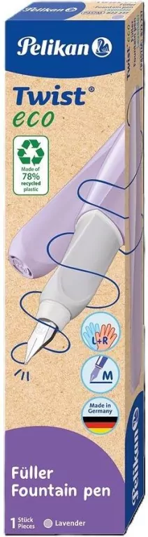 Pióro wieczne. Twist Eco M, fioletowe - tantis.pl