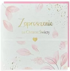 Zaproszenie Chrzest