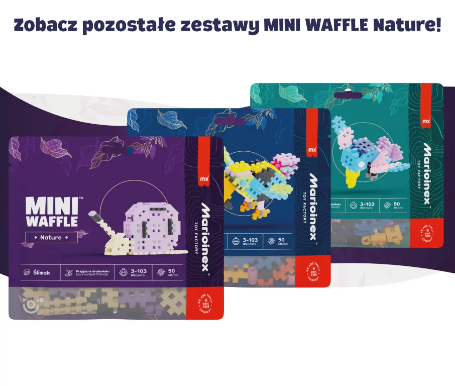 Mini Waffle Nature. Ślimak - tantis.pl