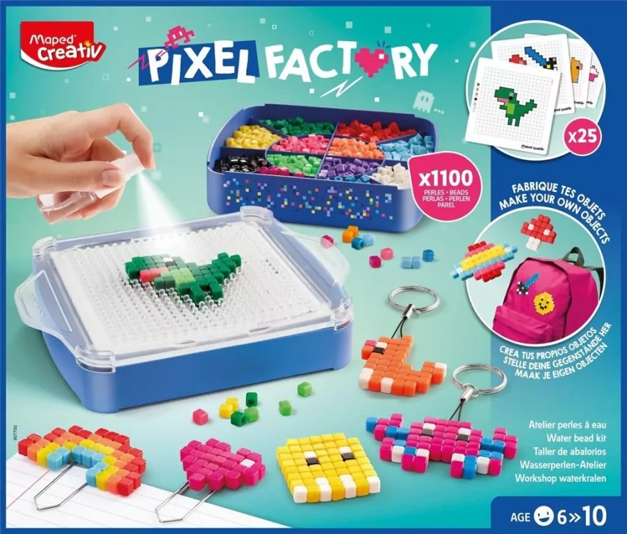 Creativ koraliki wodne fabryka akcesoriów Pixel - tantis.pl