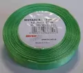 Wstążka satynowa. Zielona 12mmx32m - tantis.pl