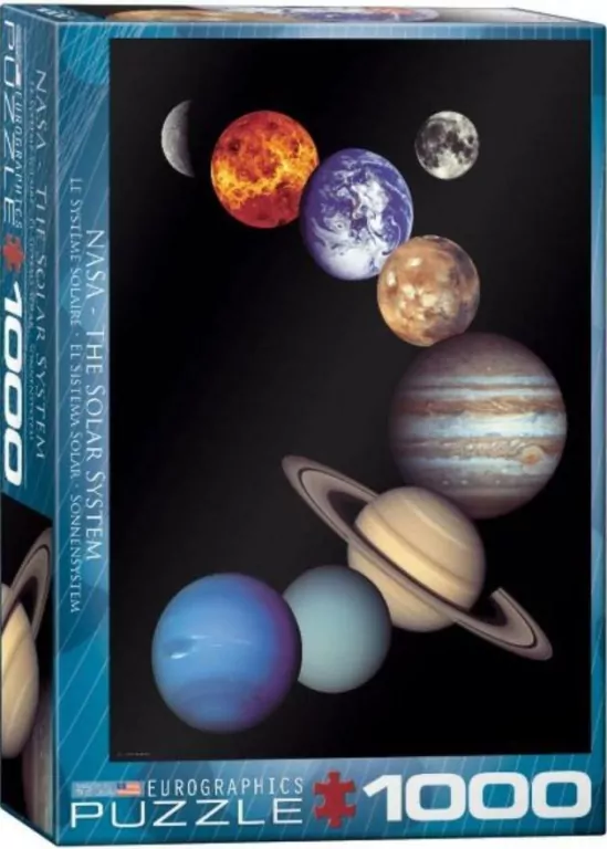 Puzzle 1000. NASA The Solar System - tantis.pl