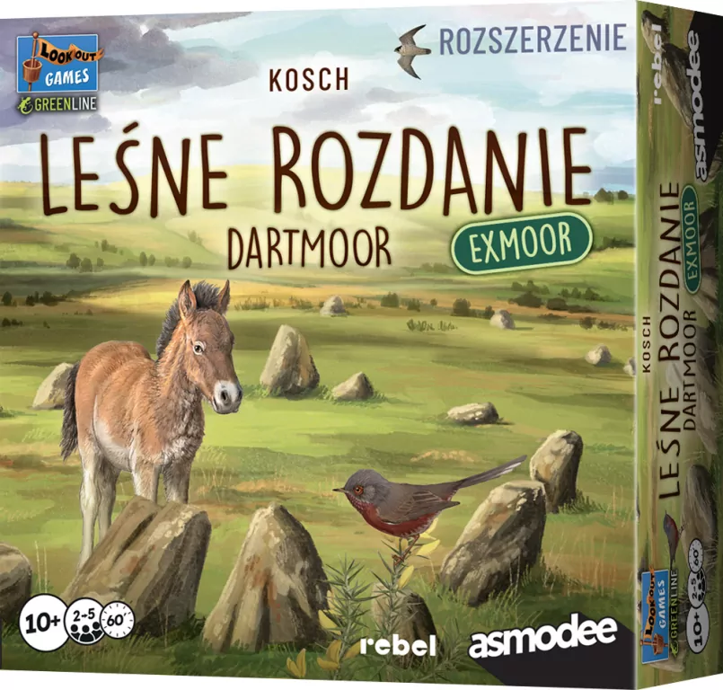 Leśne rozdanie: Dartmoor - Exmoor REBEL - tantis.pl