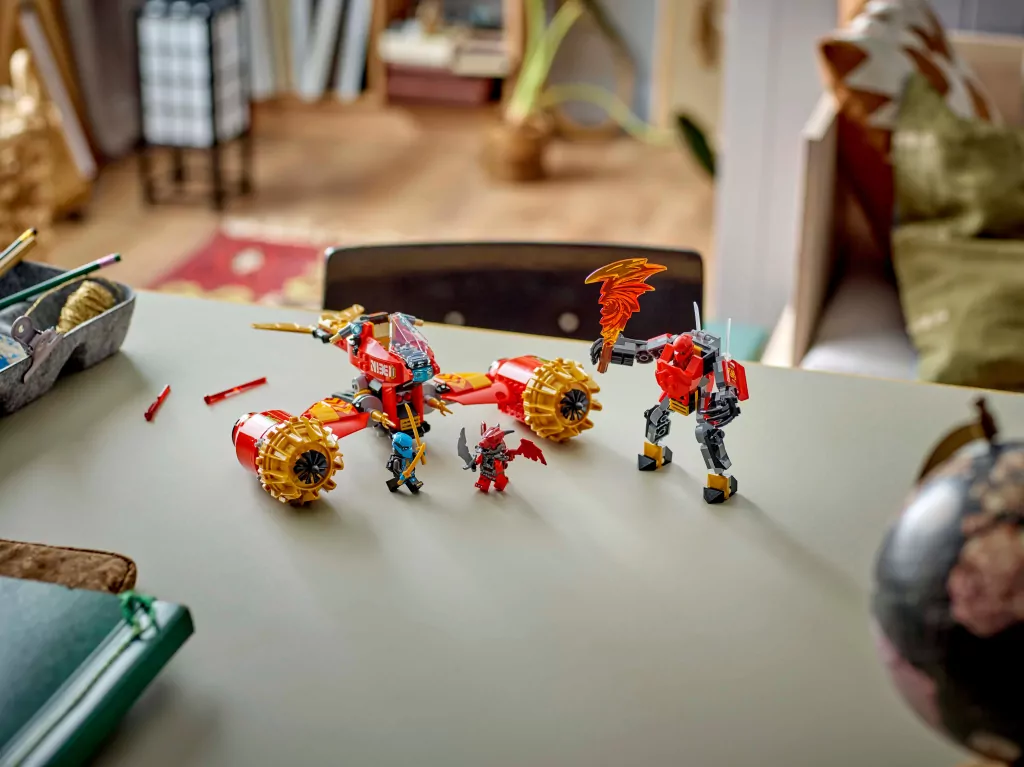 LEGO® Ninjago. Burzowy jeździec-mech Kaia 71830 - tantis.pl