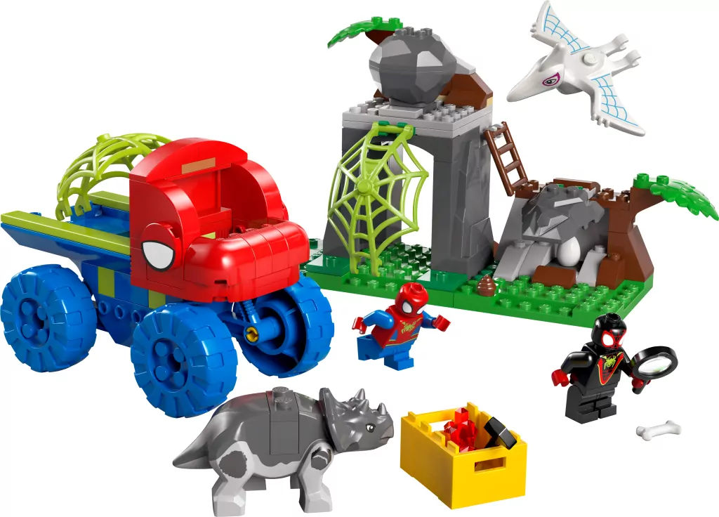 LEGO® Misja ratunkowa zespołu Spidey’ego w dinoterenówce 11199 - tantis.pl