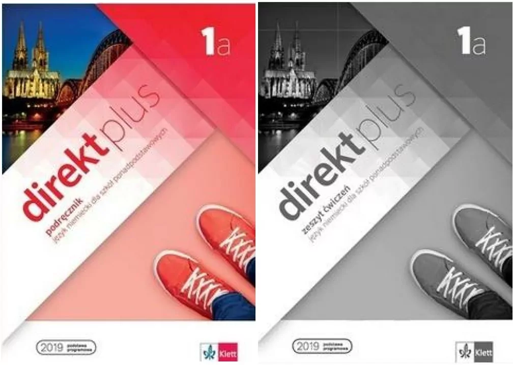 Pakiet: Direkt plus 1a. Podręcznik / Zeszyt ćwiczeń do języka niemieckiego - tantis.pl