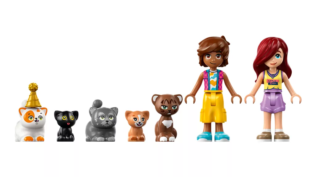 LEGO® Friends. Kocie przyjęcie urodzinowe i domek na drzewie 42666 - tantis.pl