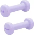 Zestaw hantli winylowych 2x0,5kg Shape fiolet - tantis.pl