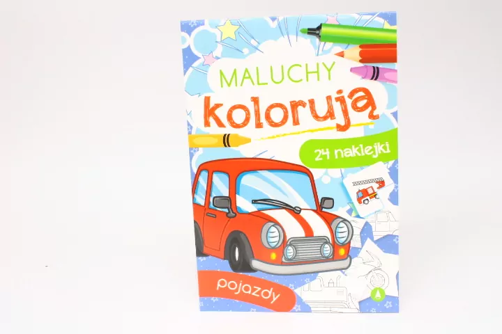 Pojazdy. Maluchy kolorują - tantis.pl