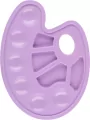 Plastikowa paleta do farb pastel fiolet - tantis.pl