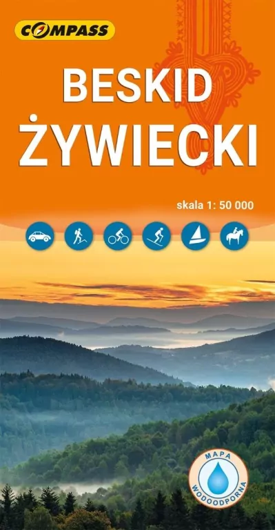 Mapa turystyczna - Beskid Żywiecki 1:50 000 - tantis.pl